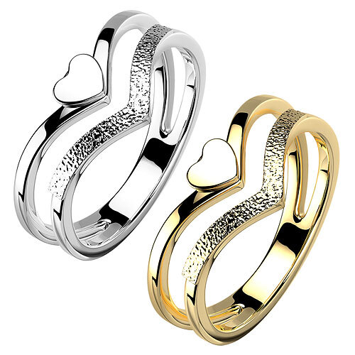 Designer herz damen ring - designer,
