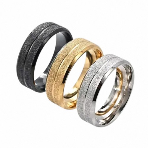 Edelstahl ring matt - edelstahl,
